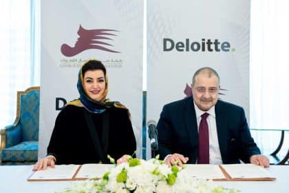 The Qatari Businesswomen Association QBWA & Deloitte sign a Partnership Agreement